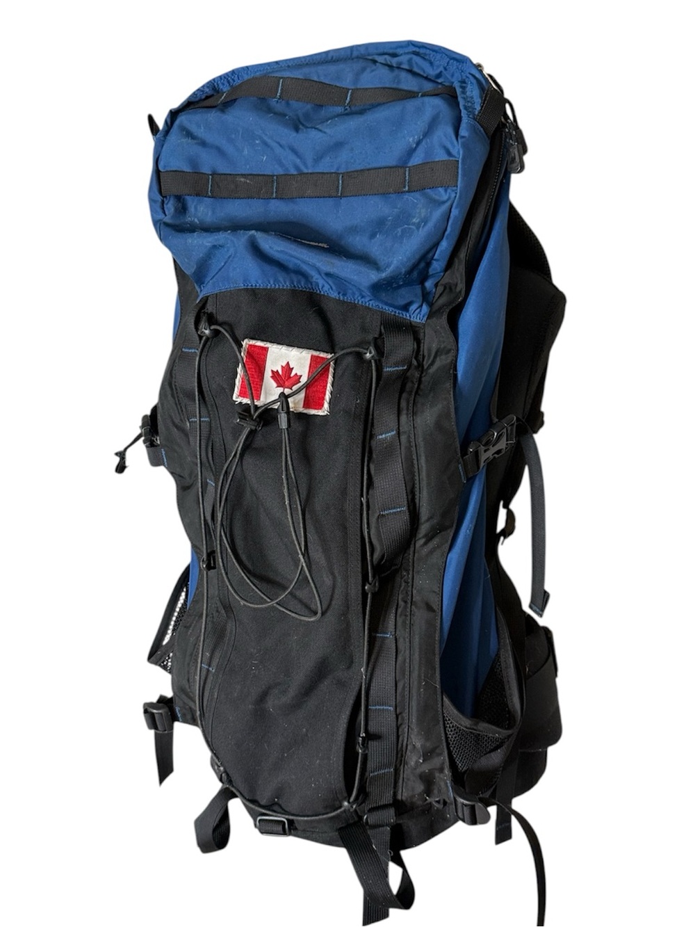 MEC Vintage Large Hiking Travel Backpack Padded Hip Strap Chest Strap Back Plate